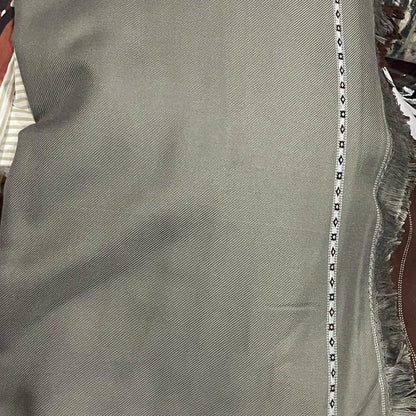 Grey Wool Shawl for Men 3 Yard