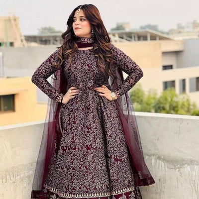 3 Piece Women's Stitched Collection for Pakistani Wear